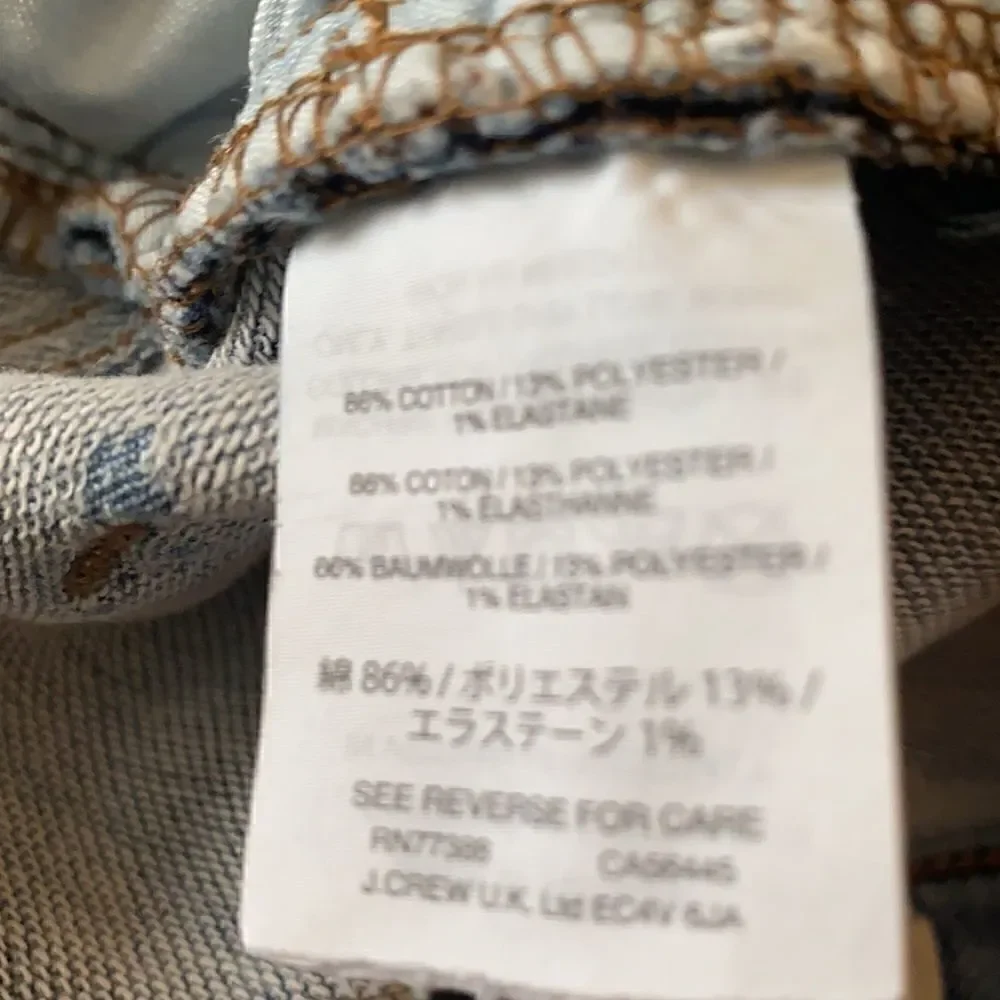J. Crew Ankle Skinny Jeans size 26